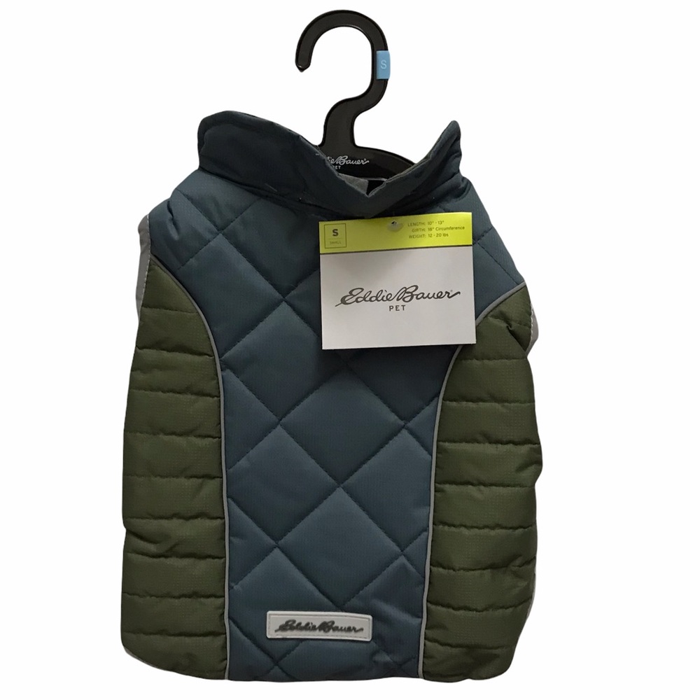 Eddie Bauer Pet Puffer Vest Size:Small